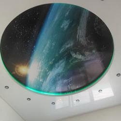 Космический натяжной потолок с фотопечатью - г.Тюмень