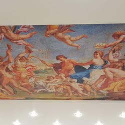 Натяжной потолок «Триумф Вакха и Ариадны», г. Великий Новгород.